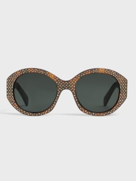 NEW CELINE SUNGLASSES, WOMEN HAVANA GOLD EYEWEAR CELINE main image 5